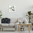 thumbnail image 2 of Stupell Industries Modern Greenhouse Illustration Chic Indoor Plants Palm Leaves,17 x 17, Design by Melissa Wang, 2 of 8