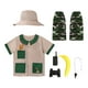 thumbnail image 2 of Conjunto de disfraz de explorador para niños con chaleco y sombrero de zoológico para acampar, niños, SG, 2 of 9