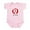 Petal Pink, variant on CafePress - Body Suit - Baby Light Bodysuit, Size Newborn - 24 Months