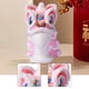 thumbnail image 5 of Kit de manualidades creativas de tela no tejida con forma de cabeza de león para danza china rosa, 5 of 9