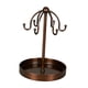 thumbnail image 1 of Soporte para joyas, llavero, bandeja para anillos, soporte de hierro para llaves, organizador de joyas, bandeja para pulseras, pendientes, accesorios Negro, 1 of 5