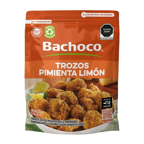 Trozos Pimienta Limón Bachoco 700g