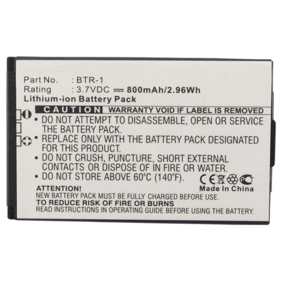 Batteries N Accessories BNA-WB-L3122 Cell Phone Battery - Li-Ion, 3.7V, 800 mAh, Ultra High Capacity Battery - Replacement for Audiovox BTR1 Battery