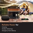 thumbnail image 3 of Duracell G800 Portable Power Station – Backup Power for Camping, Home, Emergency Use – 800W Lithium-Ion Battery, AC Outlets, USB-A & USB-C Ports, Solar Powered Capability (Panel Sold Separately), 3 of 7
