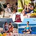 thumbnail image 2 of Hazbin Hotel Drawstring Backpack Sports Gym Sackpack Water Resistant String Bag for Women Men, 2 of 7
