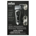 thumbnail image 6 of Braun Series 8 Electric Shaver for Men, 5in1 SmartCare Center, Powercase, 8577cc Galvano Silver, 6 of 11