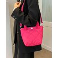 thumbnail image 3 of Kukuzhu Puffer Tote Bag Small Quilted Crossbody Bag Women Down Cotton Padded Shoulder Bag Lightweight Hobo Handbag, 3 of 8