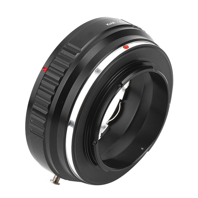 Camera Lens Adapter, Fast Lens Mount Ring Tight Effective Manual Control Aluminum Alloy for X-A3 for X-Pro1 for Fuji X-A1