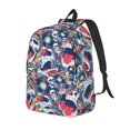 thumbnail image 1 of Balery cool rock Skull Mochila Clásica Impresa Básica para Viaje, Mochila Escolar Resistente al Agua, Mochila de Lona con Correas Ajustables-Medium, 1 of 5