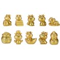 thumbnail image 1 of 10pcs Random Cartoon Bull Adornment New Year Decorative Bull Micro Landscape, 1 of 7