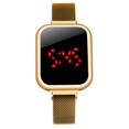 thumbnail image 2 of Luxury Stainless Steel Strap Watch Ladies Electronic Display Watch Jewelry, 2 of 9