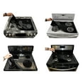 Stove Wrap New Stove Top Liner Splatter Guard Kit Fits Electric Gas