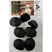 Davison 6 Pack of Fake Coal Gag Gift. Plastic Prank Toy to Hide Small Stocking Stuffer Presents