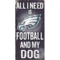 thumbnail image 1 of Fan Creations N0640 Philadelphia Eagles Football And My Dog Sign, 1 of 1