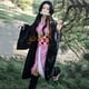 thumbnail image 4 of Disfraz de Cosplay de Anime Demon Slayer, Kimetsu No Yaiba, Nezuko Kamado, peluca de tubo de bambú, uniforme de Kimono, ropa de Halloween para mujeres y niños, 4 of 4