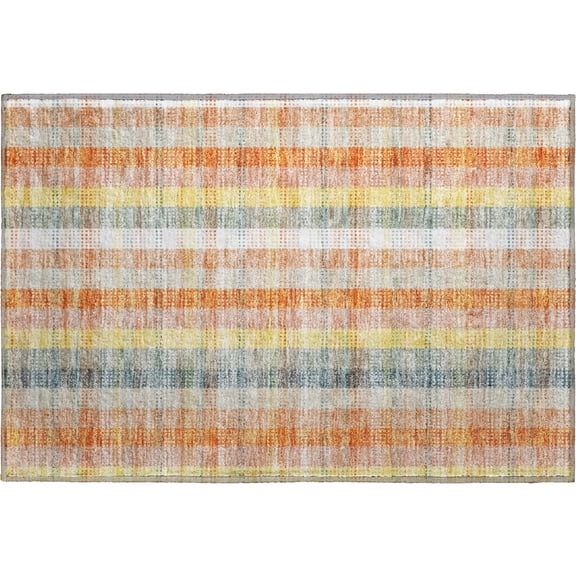 Dalyn Rugs Premium Machine Washable Mayfield AMF966 Peach 1'8" x 2'6" Rug