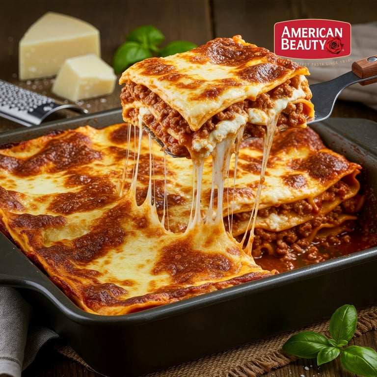 American Beauty Lasagna Pasta, 12-Pack (16 oz Each) – Classic