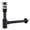Oil Rubbed Bronze-With Overflow Drain, variant on Chrome No Overflow Drain Bathroom Basin Sink Waste P-drain Kit Adjustable Bottle Pop Up Stopper