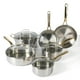 thumbnail image 1 of Juego de utensilios de cocina Martha Stewart Castelle, 10 piezas, acero inoxidable, 1 of 7