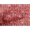 thumbnail image 4 of oneOone Cotton Cambric Dark Peach Fabric Christmas Christmas Dress Material Fabric Print Fabric By The Yard 42 Inch Wide, 4 of 4