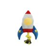 thumbnail image 2 of Rocket Pet Toys Rope Dog Toys Plush Dog Chew Toys Squeaky Pet Chew Toys for Puppy Oral Interactive Tug Play 1 Pack, 2 of 5