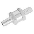thumbnail image 1 of One Way Check Valve, Fuel Line Check Valve High Strength Antioxidation Universal Aluminum Alloy  For Gasoline Diesel Water Air Vacuum, 1 of 8