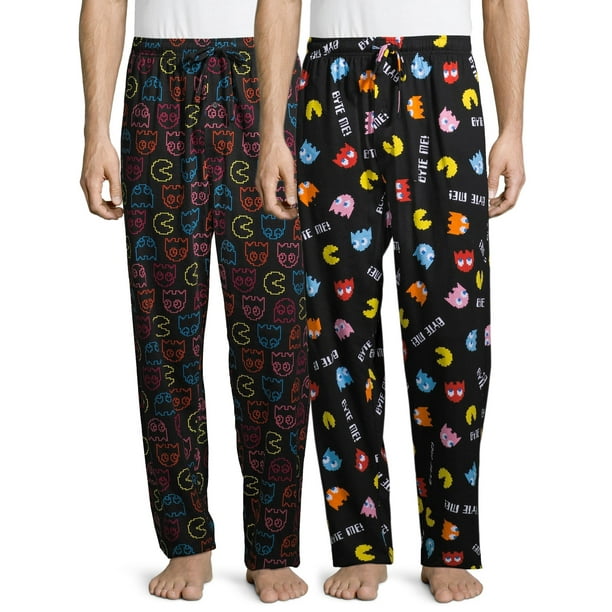 Pac Man - Pac-Man Men's 2-Pack Pajama Pants - Walmart.com - Walmart.com