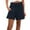 Dark blue, variant on Casual Shorts for Women Summer Smocked Elastic Waist Comfy Detail Beach Short Pants
