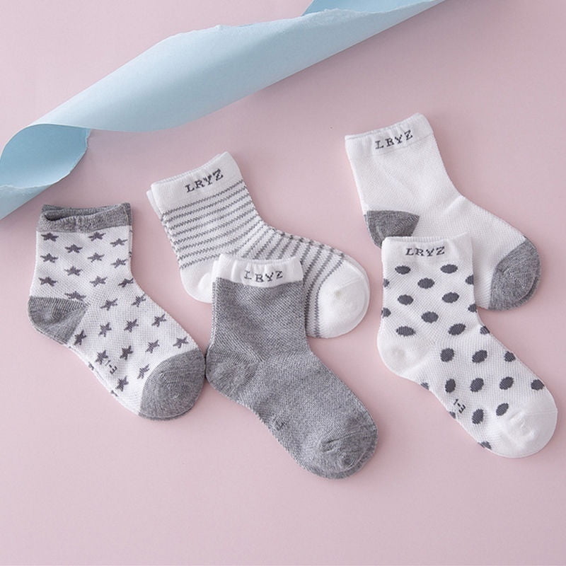 Baby Socks Toddler Socks Infant Socks Cartoon Pattern Girls Boys Cotton Socks