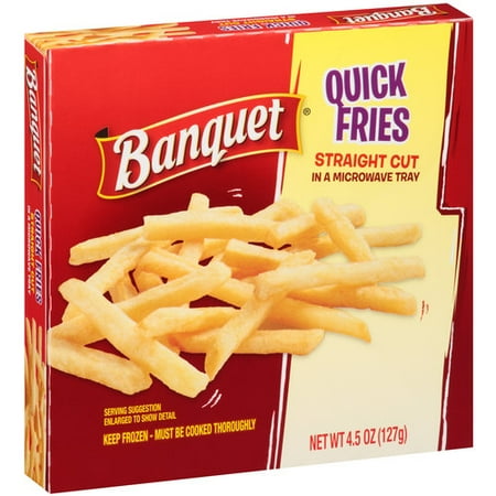 Banquet Microwave Regular Cut Fries 4.5