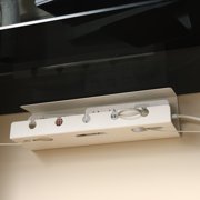 Yammee No Drill Under Desk Cable Management Tray, Desk Wire Management Cable Basket