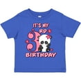 thumbnail image 3 of Inktastic It's My Third Birthday with Panda Bear Girls Toddler T-Shirt, 3 of 5