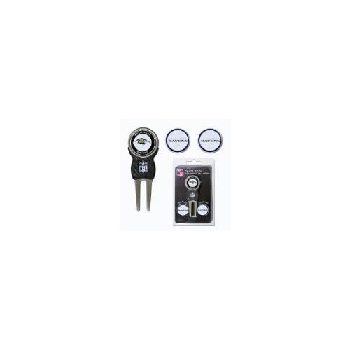 Team Golf NFL Baltimore Ravens Divot Tool Pack With 3 Golf Ball ...