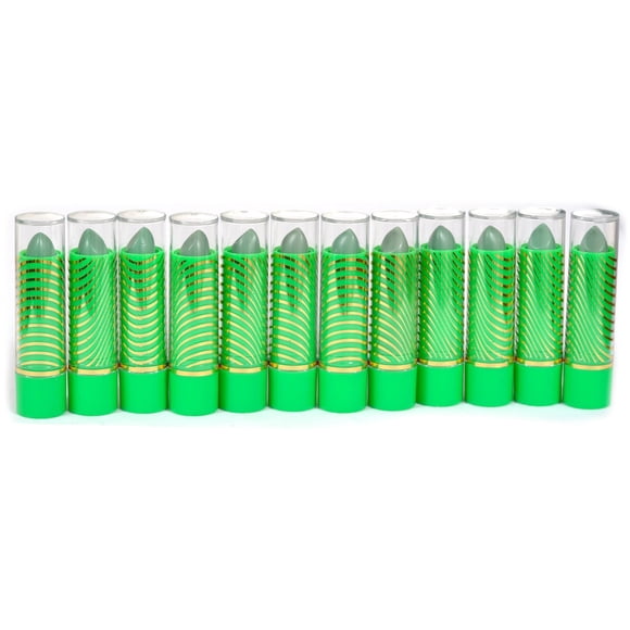 Lápiz labial Aloe Vera Mood Color verde (12 unidades por paquete) de Princessa