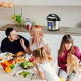thumbnail image 7 of Electric Pressure Cooker with Large LCD Display, Multi-Use 6 Quart Electric Pot, 14 in 1 Slow Cooker, Rice Cooker, Steamer Maker, Sauté, Yogurt Maker, Egg Cooker, Warmer & More, 7 of 7