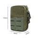 thumbnail image 4 of Mini Riñonera Médica para Exteriores Almacenamiento Primeros Auxilios (verde), 4 of 9