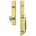 thumbnail image 3 of Grandeur Carfgrbcc_Esetd_Na Carre Solid Brass Rose Dummy Full Plate "F" Grip Handleset -, 3 of 5