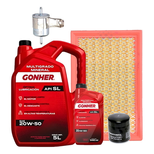 Kit De Afinacion Town Country Apv 1990 3.3l Gonher 20w50