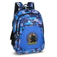 thumbnail image 6 of 18 In Waterproof Camouflage Backpack,Camo Tactical Boys Girls Bookbag For Hiking Climbing Camping Outdoor Travel-Blue, 6 of 8