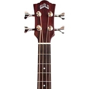 Guild Jumbo Junior Acoustic-Electric Bass Guitar Flame Maple