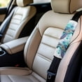 thumbnail image 3 of Yuyamidu Sea Turtle Car Seat Belt Covers 2 Pack Universal Car Seat Belt Pads Cover Flannel Seatbelt Cushion for Most Car Sedan SUV Auto Accessories Soft Car Seat Strap Pads, 3 of 7