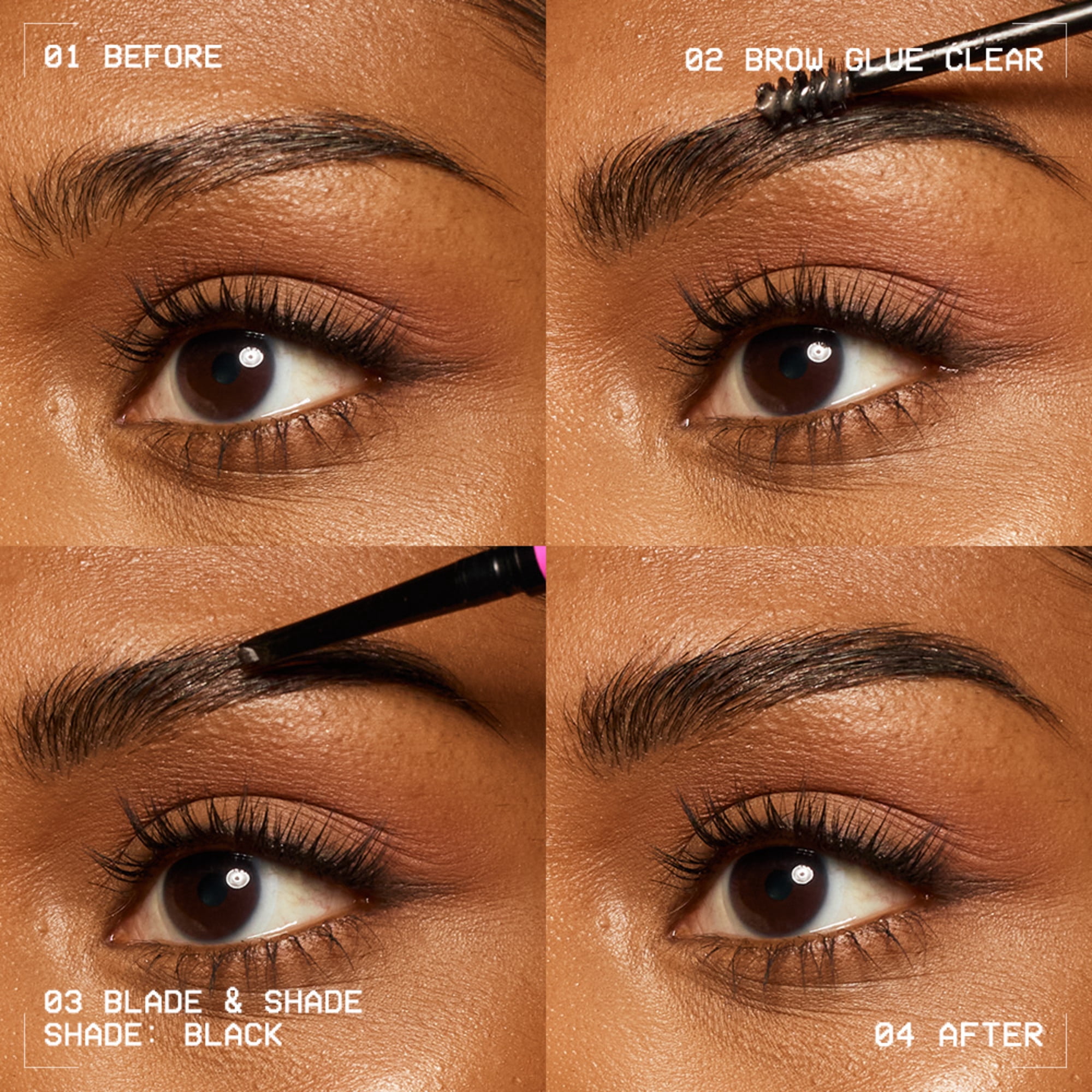NYX Professional Makeup Blade & Shade, Dual Edged Brow Pencil
