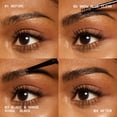 thumbnail image 3 of Nyx Professional Makeup, The Brow Glue, Instant Brow Styler, 16H Extreme Hold, Vegan Formula - Dark Brown, 0.18oz / 5g, 3 of 9