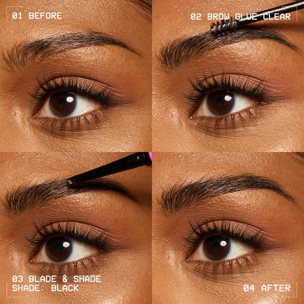 NYX Professional Makeup Blade & Shade, Dual Edged Brow Pencil