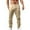 Khaki*, variant on RUTAYY Men's Jogger Pants Solid Color Drawstring Elastic Waist Lightweight Casual Trousers Khaki