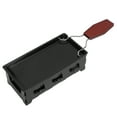 thumbnail image 3 of Nonstick Mini Grill Pan with Wooden Handle for Home Kitchen Barbecue and Cheese Grilling, 3 of 8