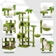 thumbnail image 2 of Torre para Gatos Meecal de 195 cm para Gatos Grandes con Poste Rascador y Hamacas, 2 of 7