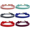 thumbnail image 1 of Bracelet Ficelle Simple Réglable : 6 Pcs Bracelet d'Amité de couple mignon, 1 of 10