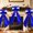 405#Blue, variant on 110CM Rainbow Large Fabric Decor Bow, Iron Free Wrinkle Recovery Holiday Ornament, Sturdy Hanging Accessory For Wedding Arch Christmas Tree Halloween Front Door Decoration