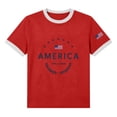 thumbnail image 3 of MAIHAN 250 Years America Shirt American Flag Shirts 250 Years Independence Tee Short Sleeve Spring Summer Tops Casual Short Sleeve Tee Tops, 3 of 3